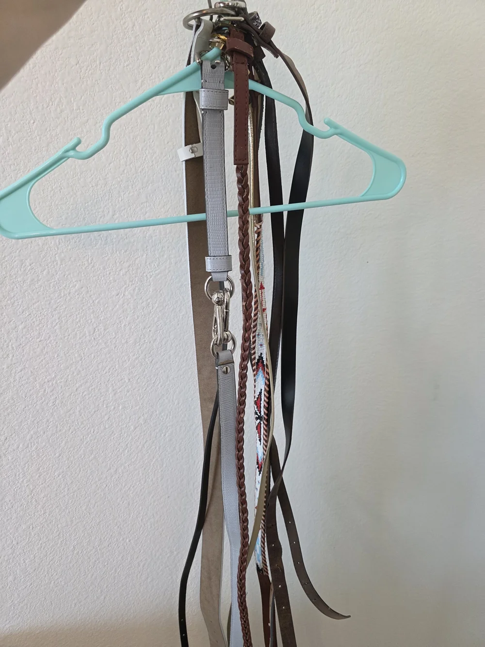 8 Women's Fashion Belts - Brown, Black, White, Pink, Silver, Tan